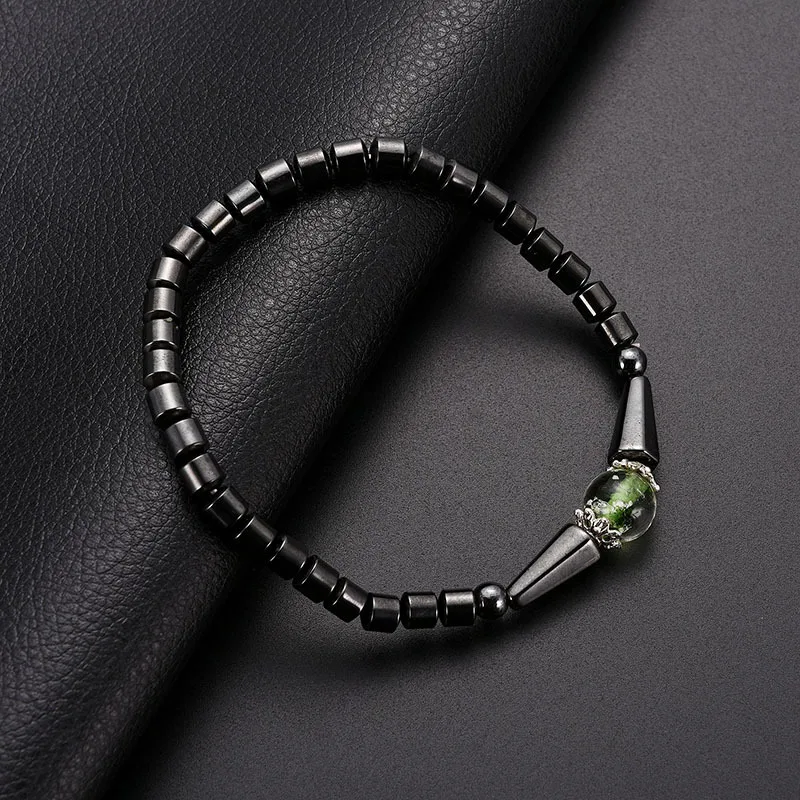 Hematite Weight Loss Anklet Black Gallstone Magnetic Bracelet Therapy Arthritis Pain Relief Health Care Anklets Unisex Jewelry