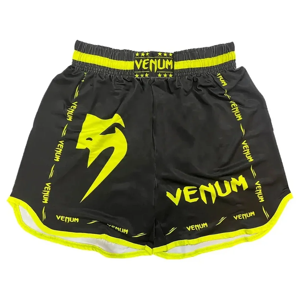 Classic New Upgrade Boxing Trunks Training Muay Thai Gym Fighting Shorts Men Fitness Sports MMA Shorts