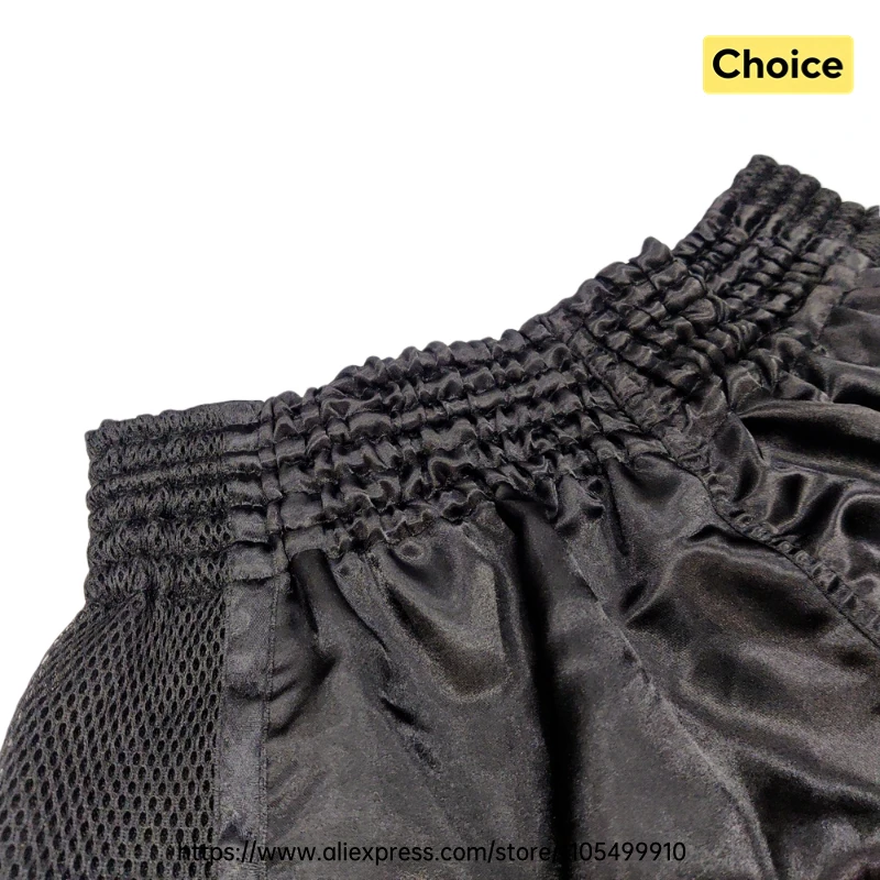 Muay Thai Shorts Plain Boxing Shorts Women Men Kids Solid Kickboxing Fight Short Pants Fitness Grappling MMA Martial Arts Gear