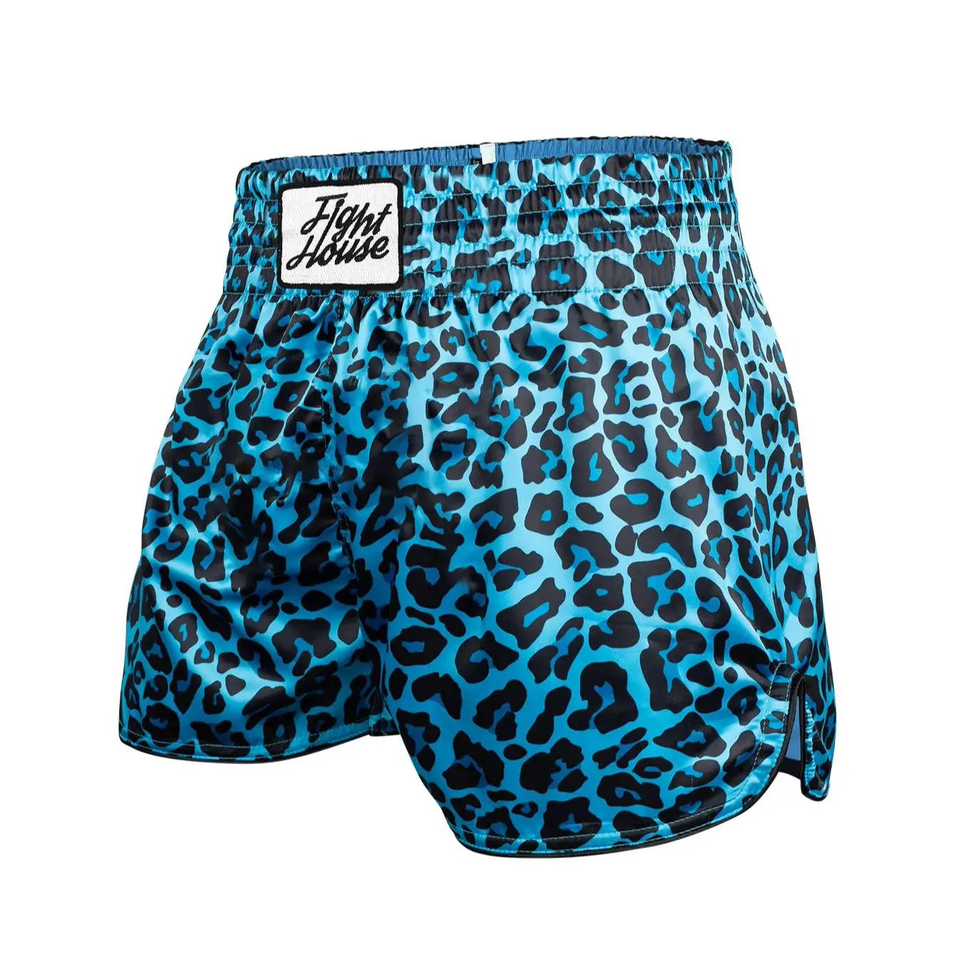 Fight House Muay Thai Shorts Leopard Print Ultra-Thin Breathable Combat Shorts MMA Training Shorts Boxing Shorts Combat Shorts