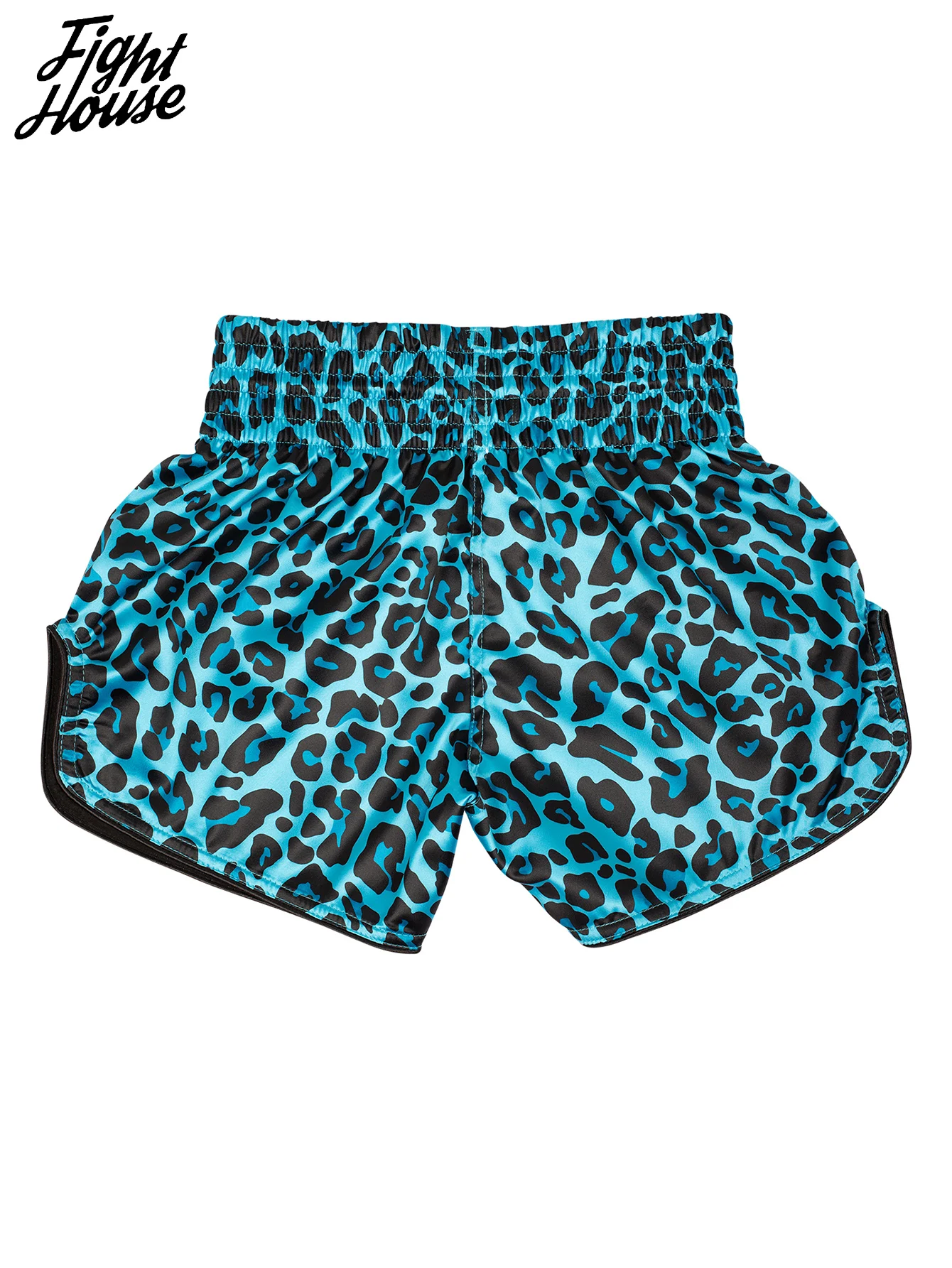 Fight House Muay Thai Shorts Leopard Print Ultra-Thin Breathable Combat Shorts MMA Training Shorts Boxing Shorts Combat Shorts