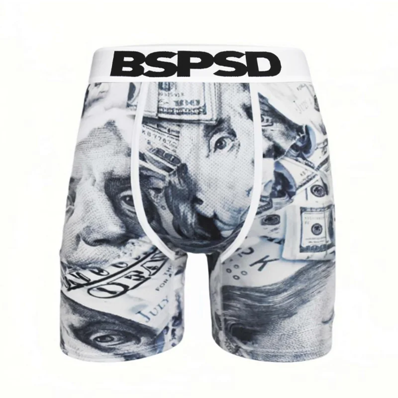 Men Boxers Underwear Breathable Quick Dry Swimming Underpants Sexy Men Trunks Plus Size S-2XL Comfort Boxer Briefs