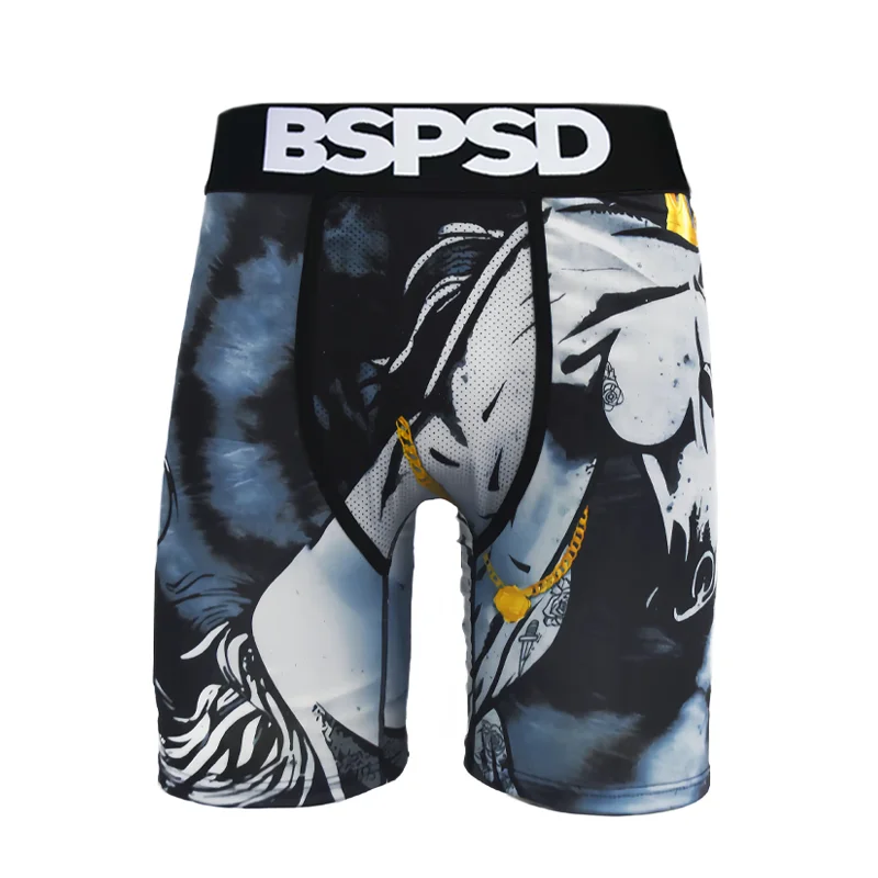 Men Boxers Underwear Breathable Quick Dry Swimming Underpants Sexy Men Trunks Plus Size S-2XL Comfort Boxer Briefs