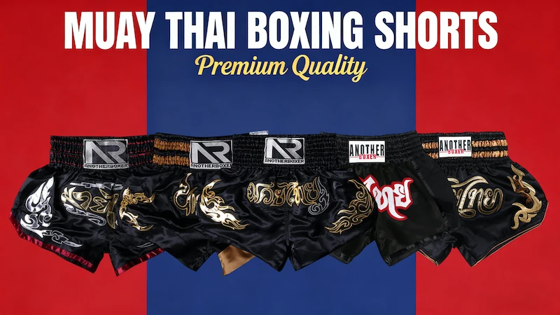 Plain Muay Thai Shorts Kids Women Men Boxing Competition Pants Breathable Satin BJJ MMA Sparring Kickboxing Training Sports Gear