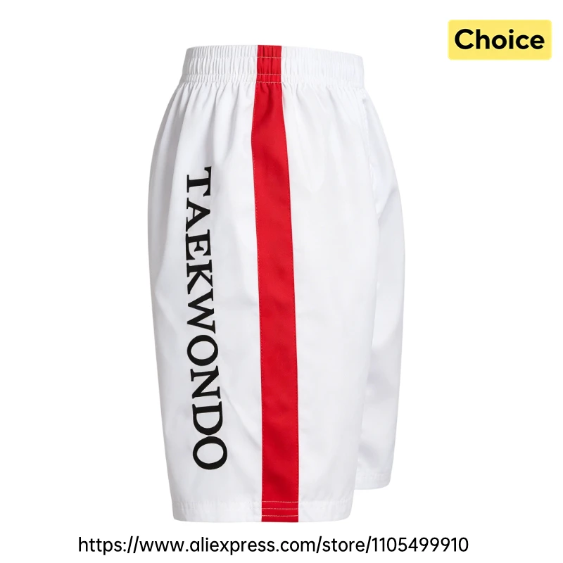 Taekwondo Pants Breathable Martial Arts Class Training Trousers for Adults Kids Loose Kickboxing Sparring Training Gi Bottoms
