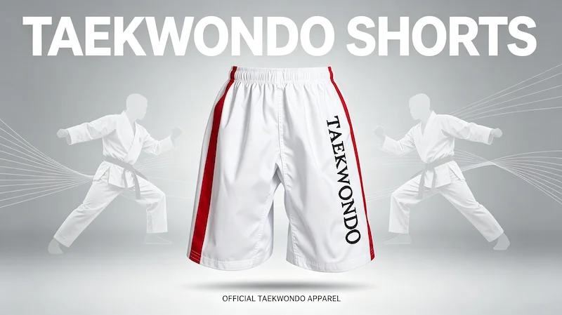 Taekwondo Pants Breathable Martial Arts Class Training Trousers for Adults Kids Loose Kickboxing Sparring Training Gi Bottoms