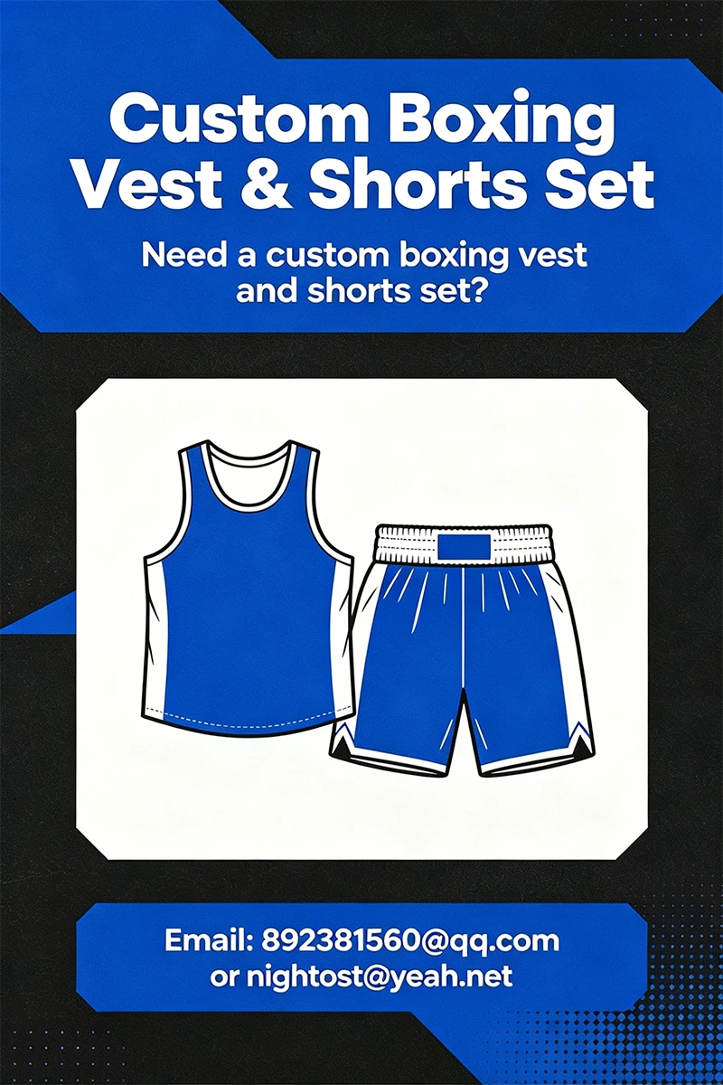 Muay Thai Boxing Shorts Shirt Set Breathable Sanda Wushu Martial Arts Kungfu Clothing MMA Kickboxing Sparring Fighting Uniform