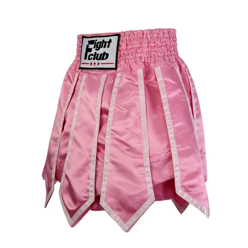 Muay Thai Boxing Shorts for Men Women Kids Gladiator Satin Fight Shorts Black Gold Kickboxing Shorts for MMA Sparring Training