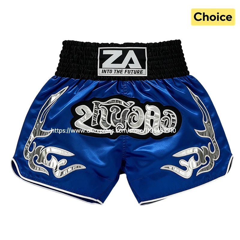 Professional Muay Thai Shorts Boxing Shorts Men Women Kids Boys Girls Martial Arts MMA Kickboxing Training Pants Fighter Gear