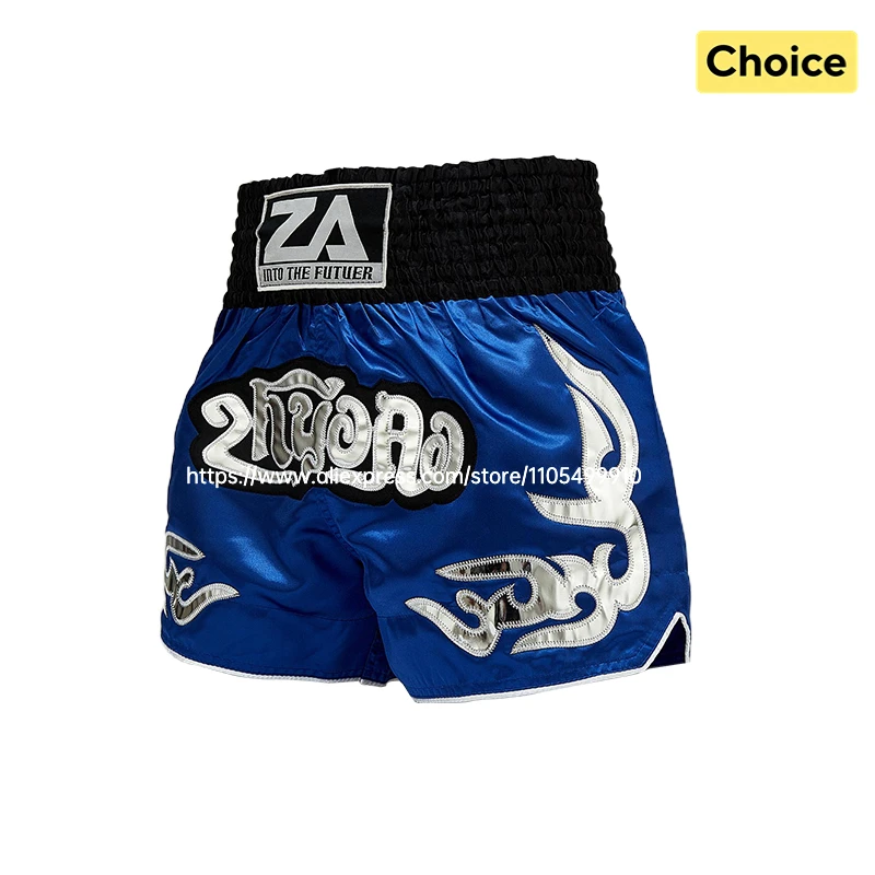 Professional Muay Thai Shorts Boxing Shorts Men Women Kids Boys Girls Martial Arts MMA Kickboxing Training Pants Fighter Gear