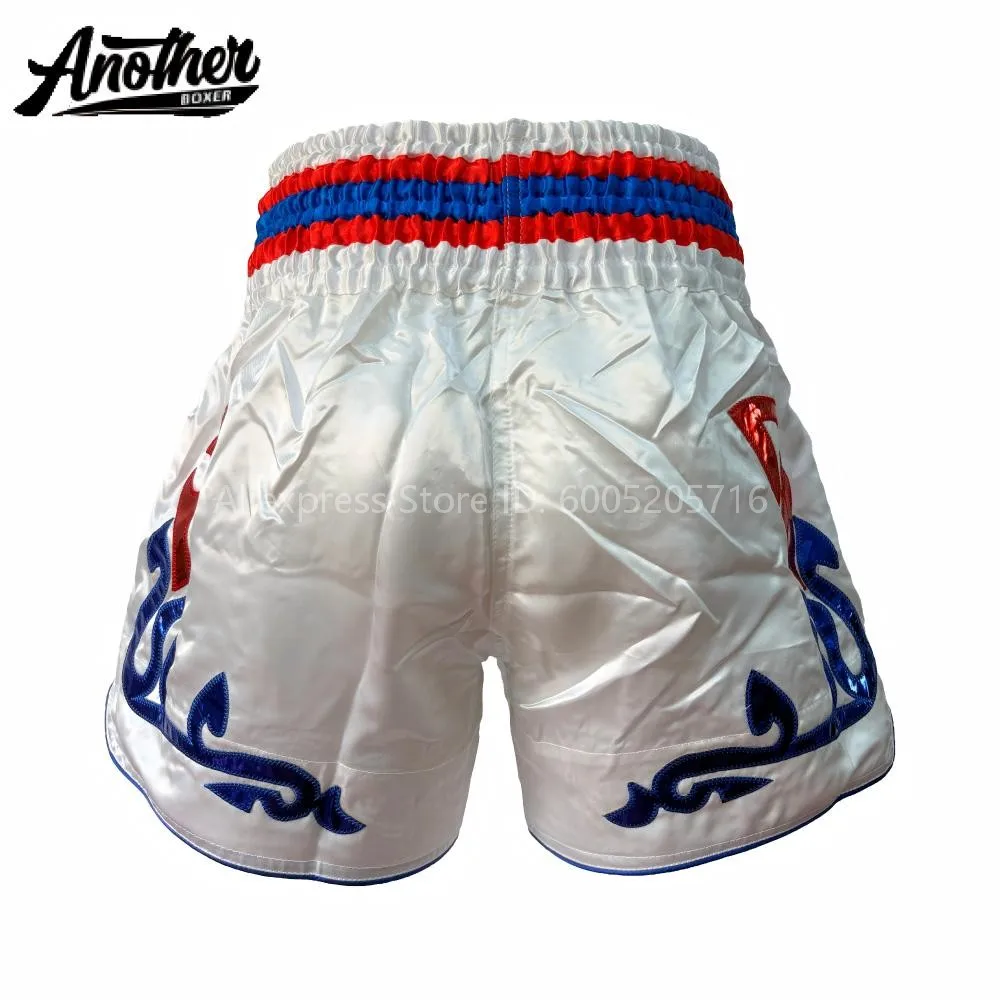 MMA Shorts for Men Women Children Gloss Muay Thai Shorts Durable Stitching MMA Tournament Kickboxing Training Apparel Pants
