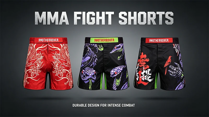 Red Boxing Shorts Shirt Set Muay Thai Shorts Men Women Kids Boy Girl Sanda Wushu Martial Arts Shorts and Sleeveless Singlet Set