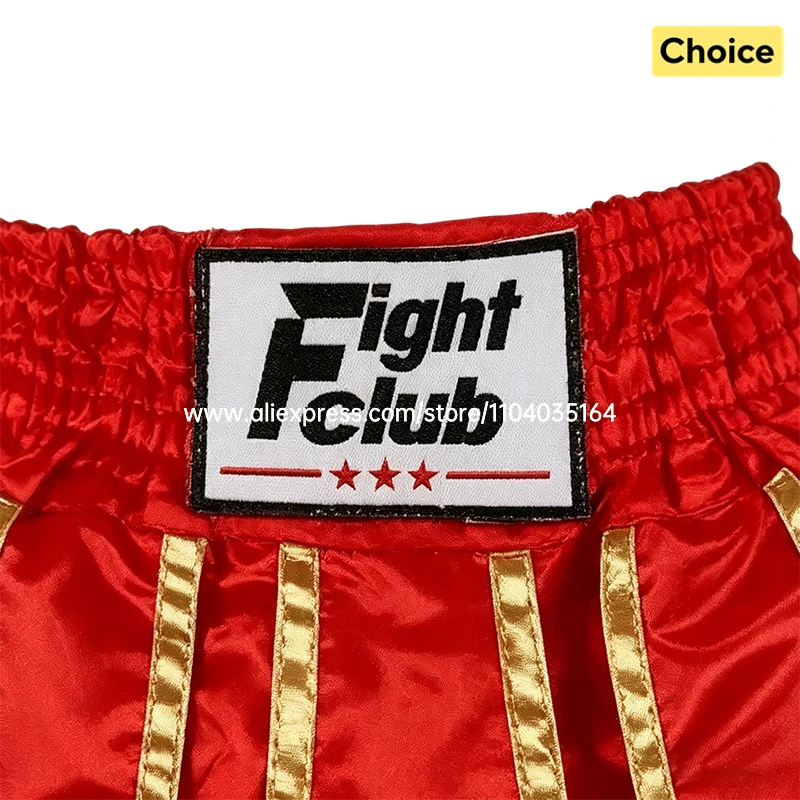 Men's Muay Thai Pants Women's Boxing Shorts Gladiator Ribbons MMA Training Wrestling Sparring Kickboxing Fight Kickboxing Trunks
