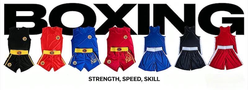 Muay Thai Fight Shorts Shiny Satin Embroidery Boxing MMA Kickboxing Gym Training Trunks Bow Decor Martial Arts Workout Shorts