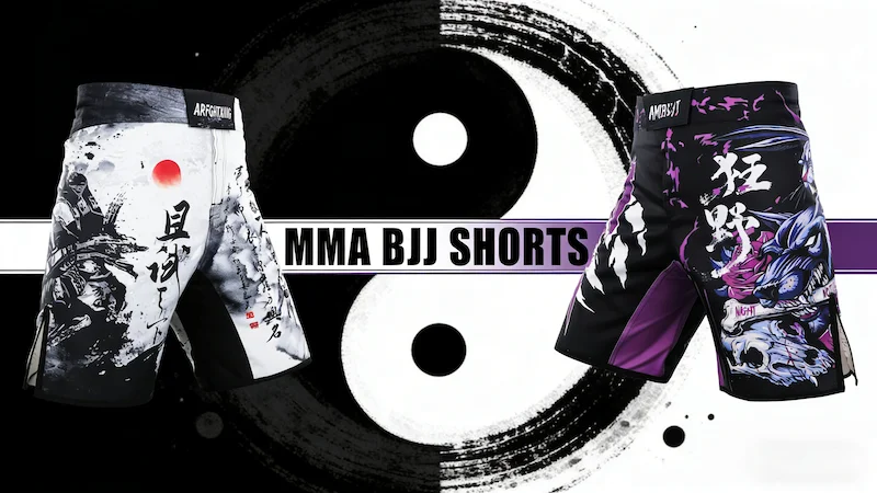Satin Kickboxing Muay Thai Shorts Men Women Youth Elastic Waist Side Slit Boxing Trunks Loose Comfort Shorts for Combat Sports