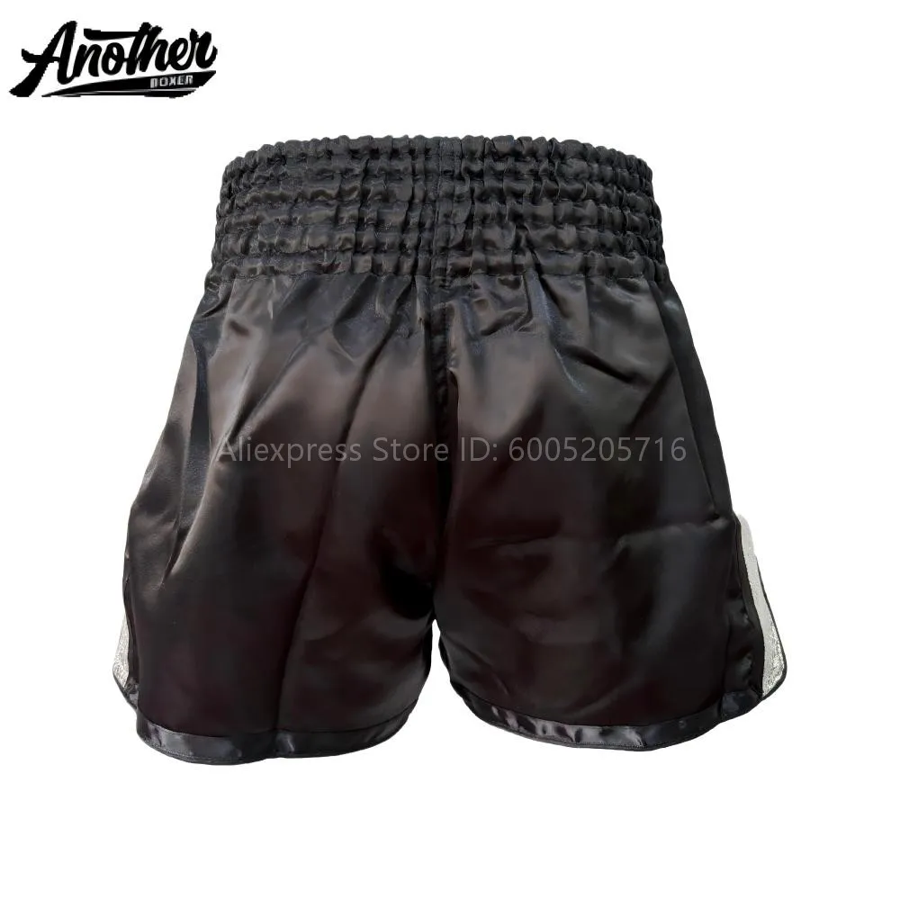 Professional Thai Boxing Shorts for Children Men Women Elastic Waist MMA Boxing Shorts for Sparring, Kickboxing and Martial Arts