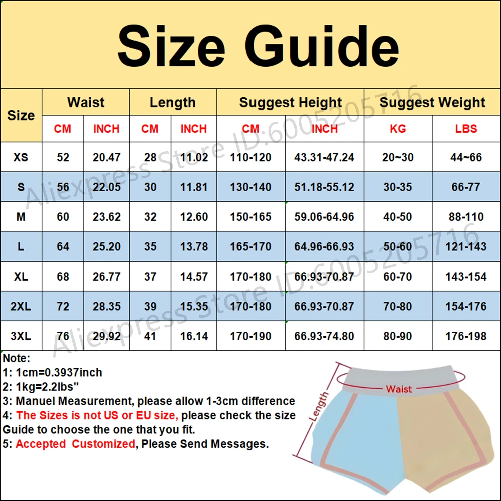 Professional Thai Boxing Shorts for Children Men Women Elastic Waist MMA Boxing Shorts for Sparring, Kickboxing and Martial Arts