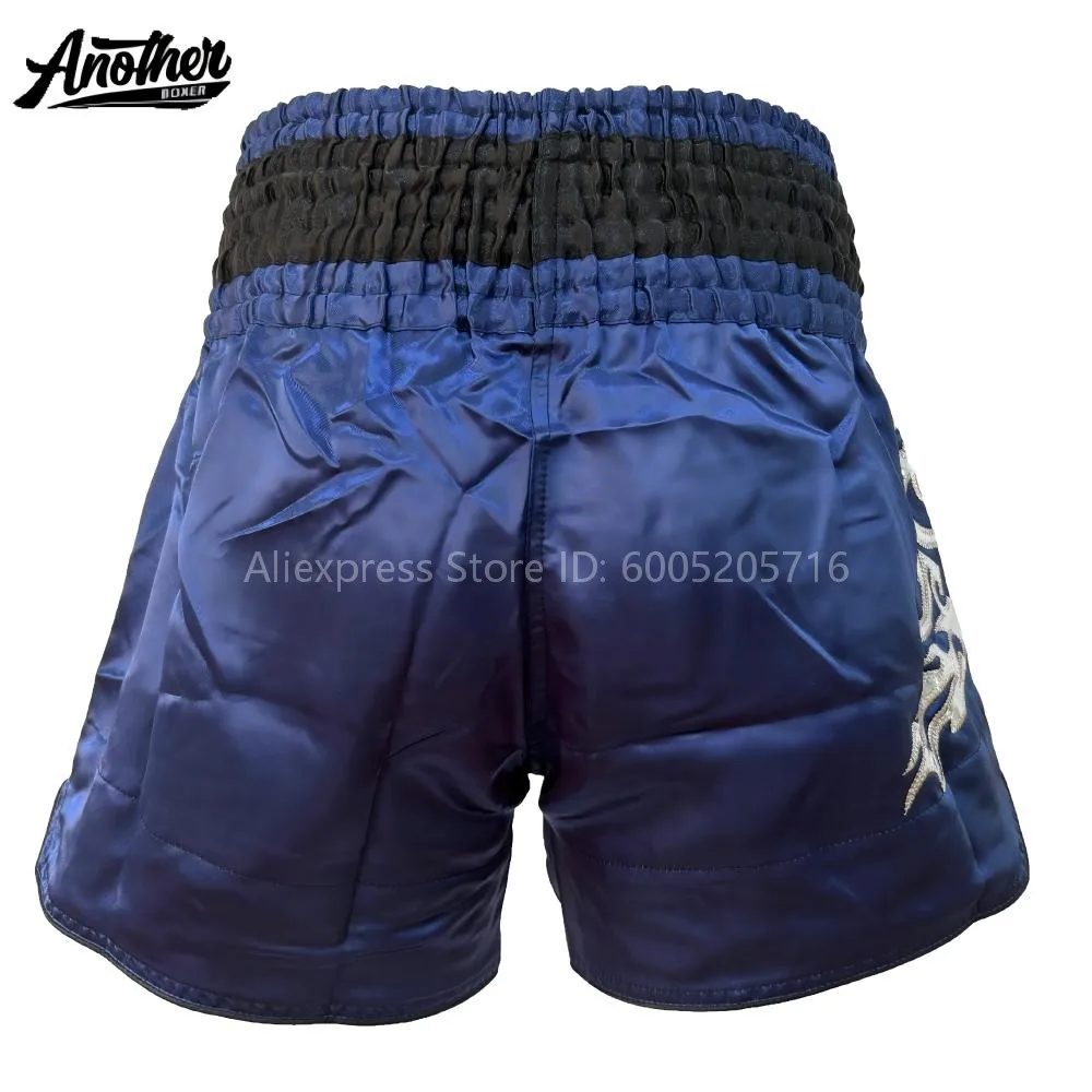 Professional Thai Boxing Shorts for Children Men Women Elastic Waist MMA Boxing Shorts for Sparring, Kickboxing and Martial Arts