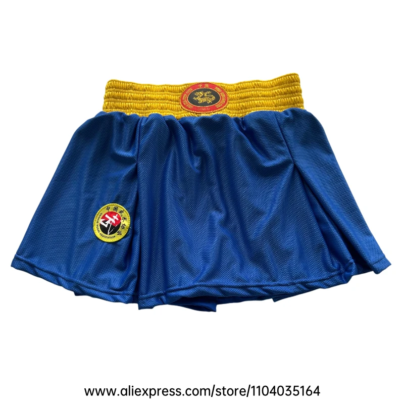 Women Sanda Boxing Uniform Set Sleeveless Tank Top with Skirt‑Style Shorts Martial Arts Training Outfit for Kickboxing Sparring