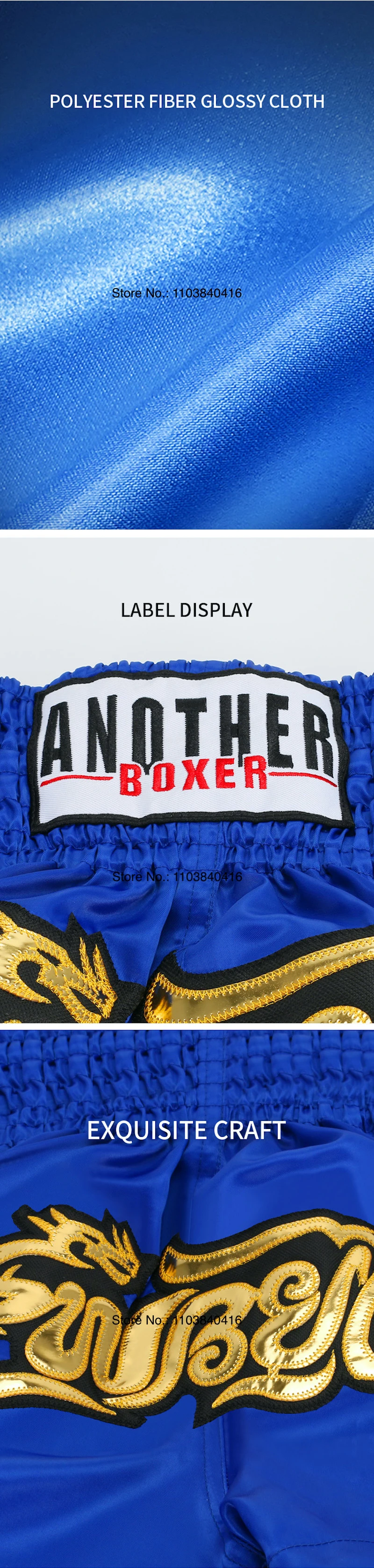 Muay Thai Shorts Boxing Pants Men Women Kids Lightweight Satin Martial Arts Grappling Clothes Kickboxing Cage Fighting Shorts