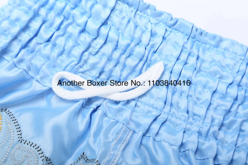 Muay Thai Shorts Durable Comfortable Boxing Apparel Satin Kickboxing Grappling Thaiboxing Pants Gym Martial Arts MMA Clothing