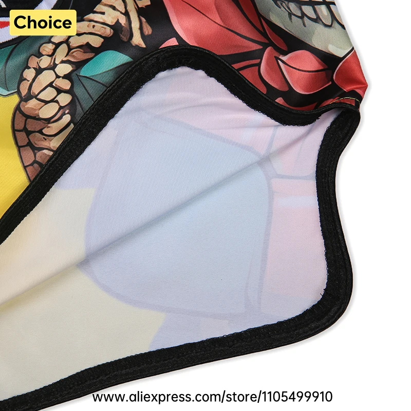 Lightweight Muay Thai Shorts Elastic Waist Side Split Graphic Fight Trunks Unisex Men Women White Satin Boxing Kickboxing Pants