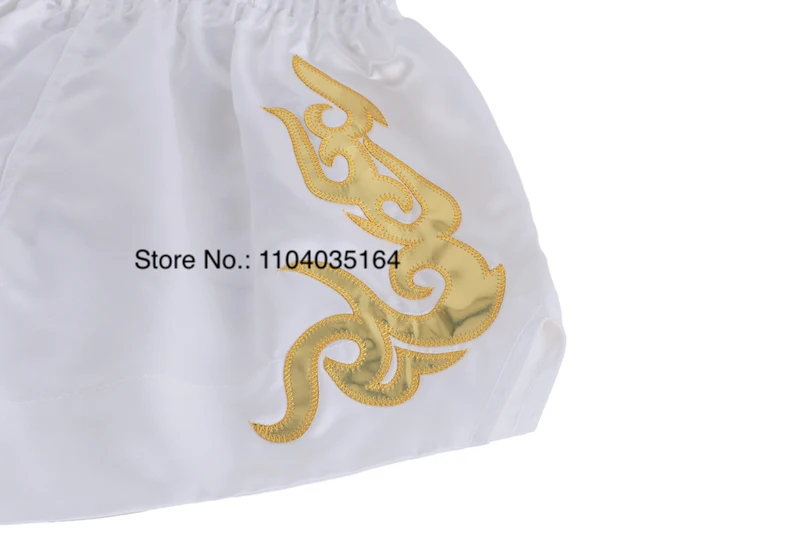 Shorts for Thai Boxing Embroidery Muay Thai Pants Men Women Kids Embroidery Satin Sparring Kickboxing Cage Fighting Shorts Pink
