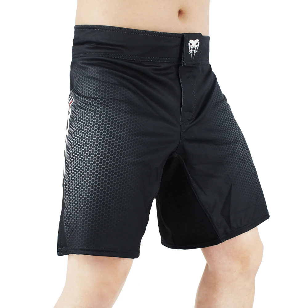 mma Adults Venomous snake clothing fight Red geometric boxing shorts Tiger Muay Thai mma shorts boxing shorts sanda