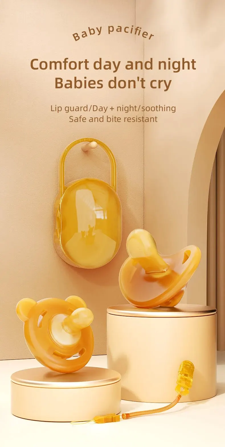 Anpei Baby Sleeping Soft Anti Bloating Pacifier