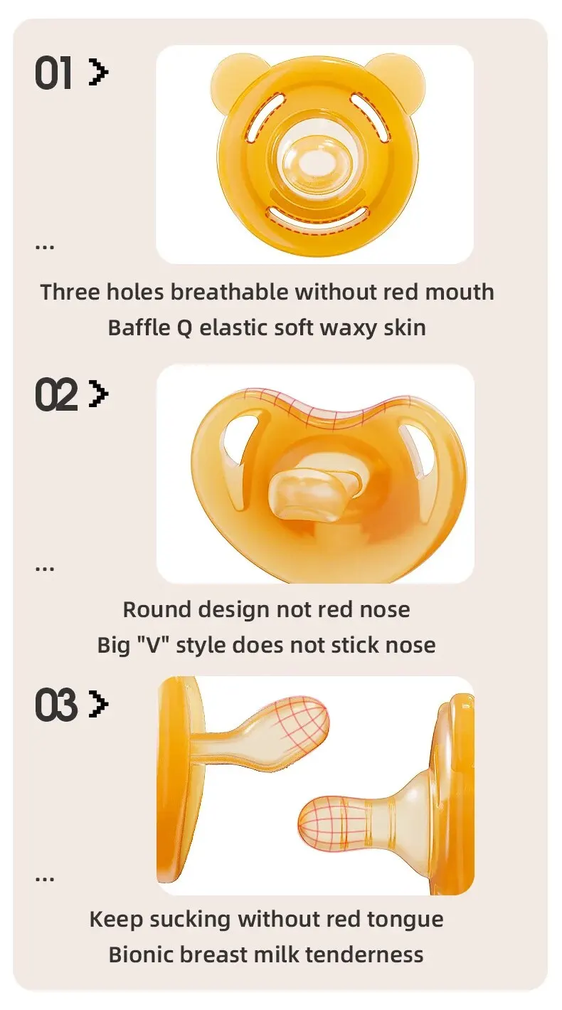 Anpei Baby Sleeping Soft Anti Bloating Pacifier