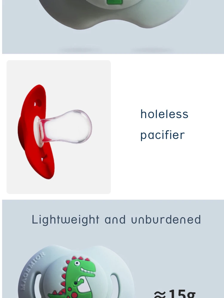 Silicone Funny Nipple Football Pacifier Baby Soother Toddler Orthodontic Nipples Cute Pattern Teether Feeding No Nano Silver