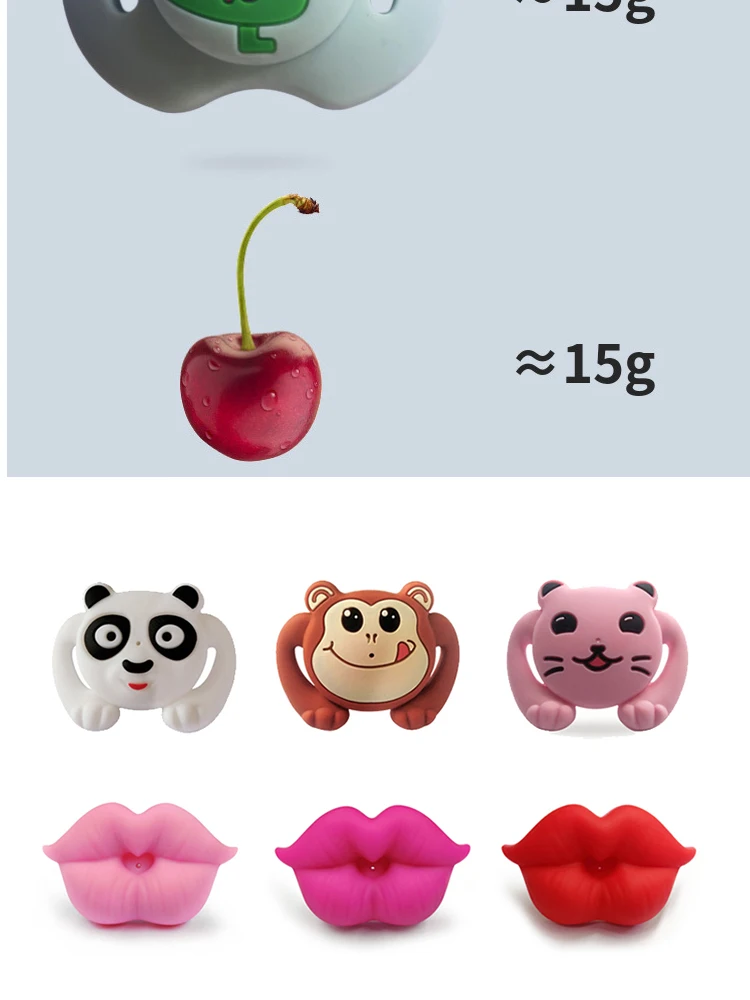 Silicone Funny Nipple Football Pacifier Baby Soother Toddler Orthodontic Nipples Cute Pattern Teether Feeding No Nano Silver