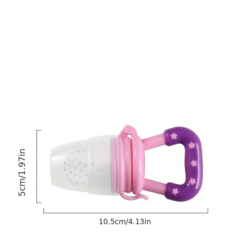 3 Baby Fruit and Vegetable Teether Food Supplement Bite Le Silicone Baby Feeding Tableware