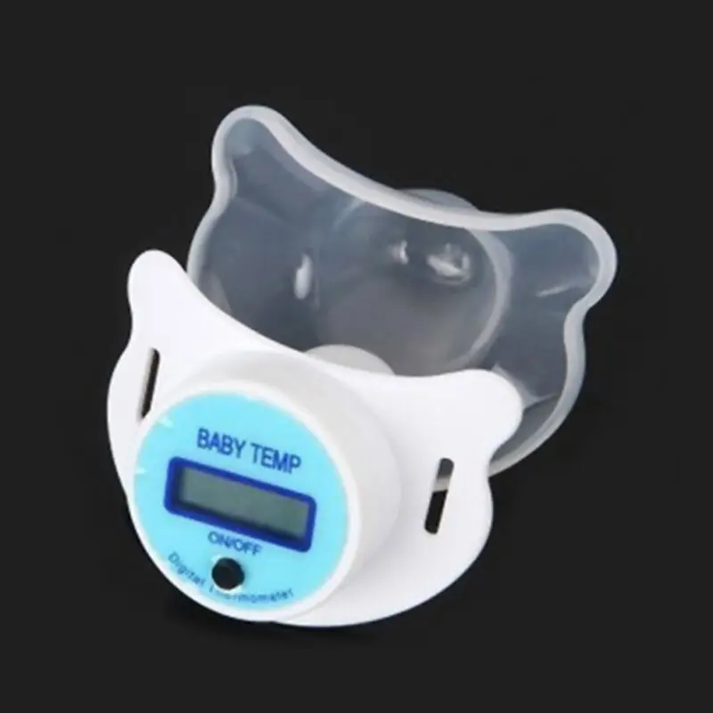 Baby Pacifier Thermometer Infant and Child Oral Temperature Measurement Oral Pacifier Electronic Thermometer Soothing
