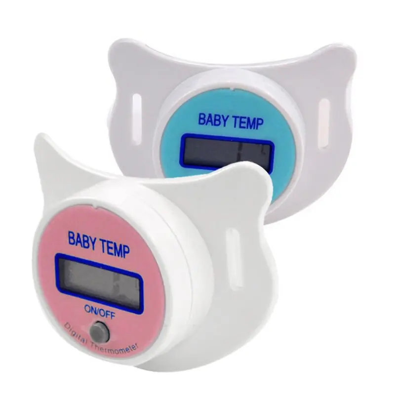 Baby Pacifier Thermometer Infant and Child Oral Temperature Measurement Oral Pacifier Electronic Thermometer Soothing