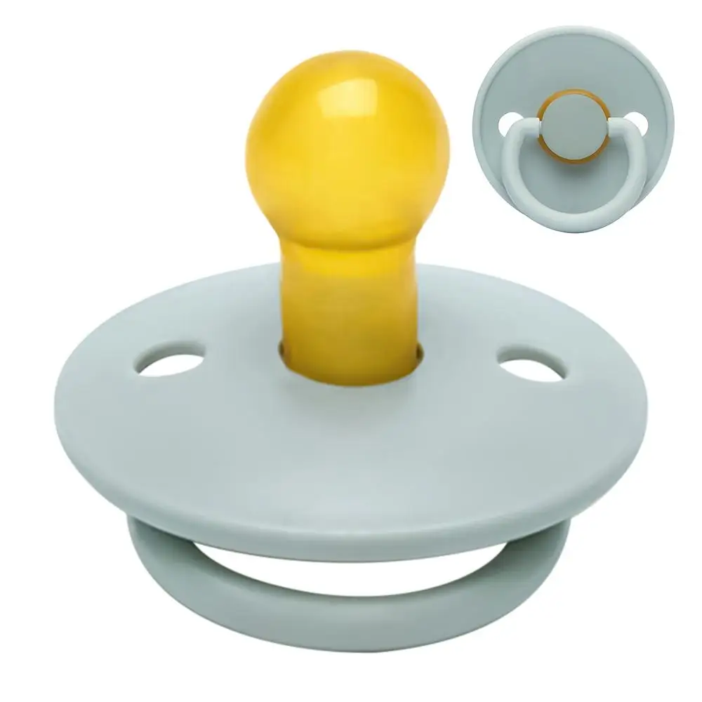 Portable Silicone Sooth Pacifier Soothing Nipple for Breastfeeding Babies Chewable Teether Toy for Children Girl Boy Home Use