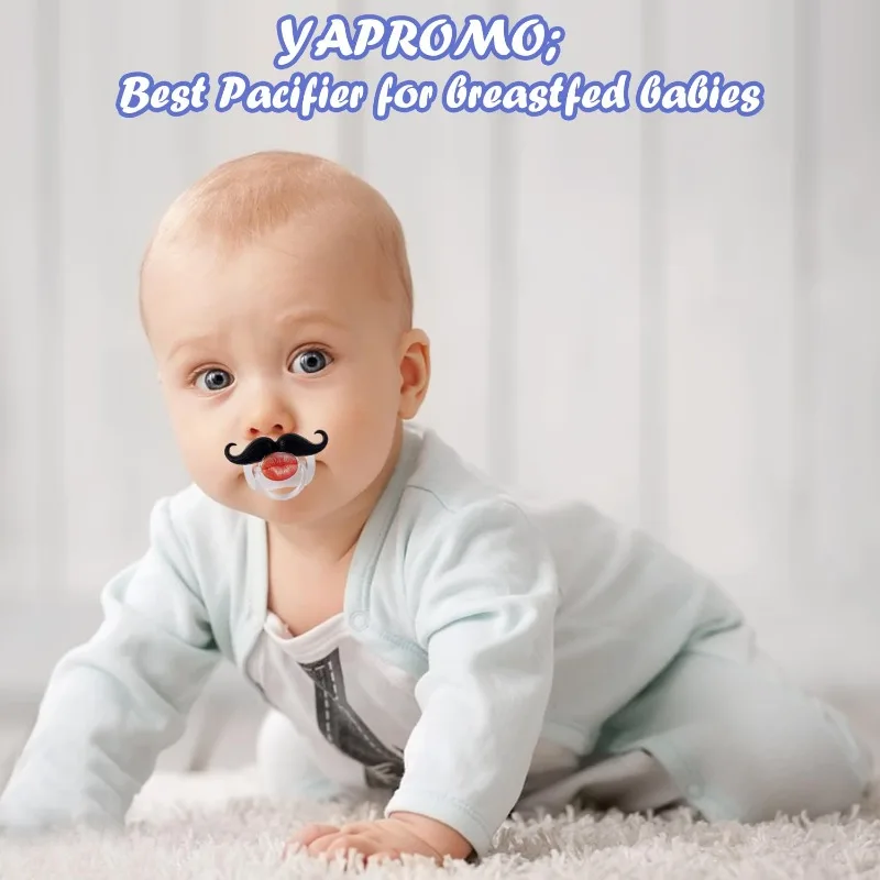 Funny Baby Pacifiers Soft Silicone Animals Plants Santa Baby Teether for Baby Infant Toddler Safe Materials BPA Free Latex Free