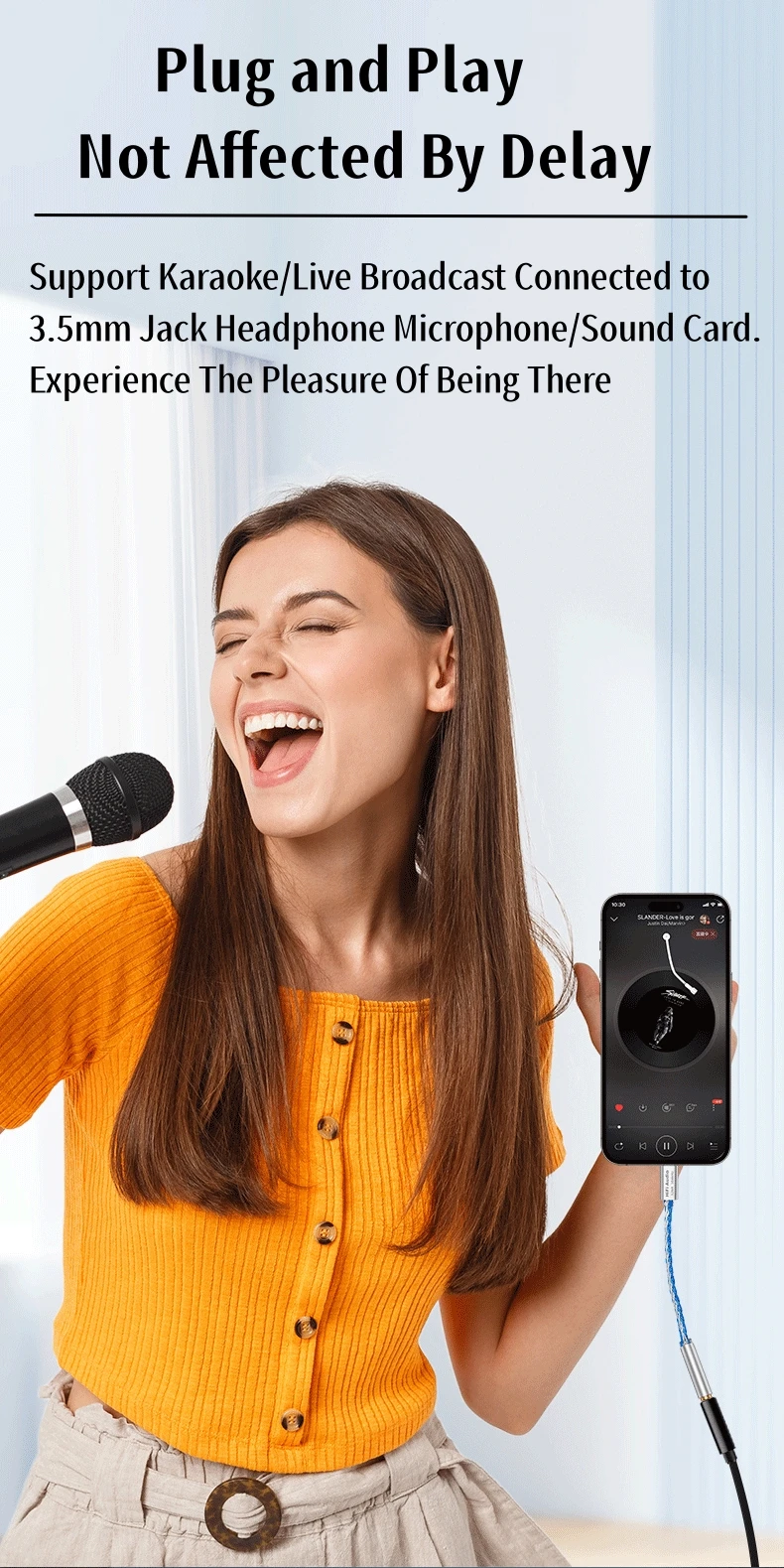 TypeC To 3.5mm AUX Adapter Earphone HiFi USB C DAC Headphone Amplifier Audio Decoder For Samsung Xiaomi Huawei Mobile Phone iPad