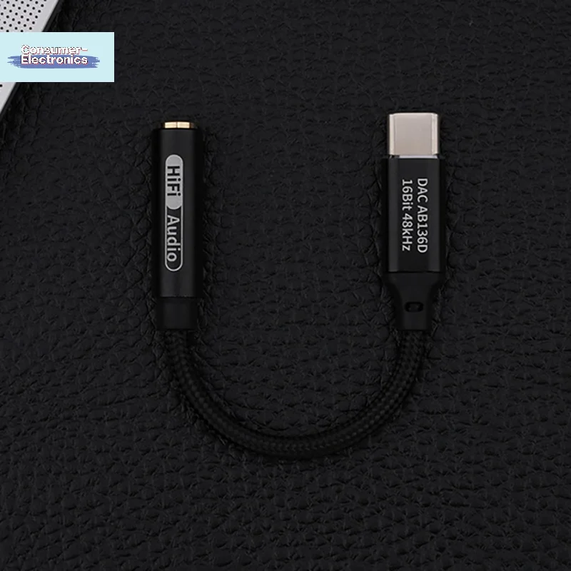 【Type C To 3.5mm HiFi DAC Headphone Amplifier CX31993 Chip USB C Audio Decoder AMP Adapter DAC Amplifier For Android】
