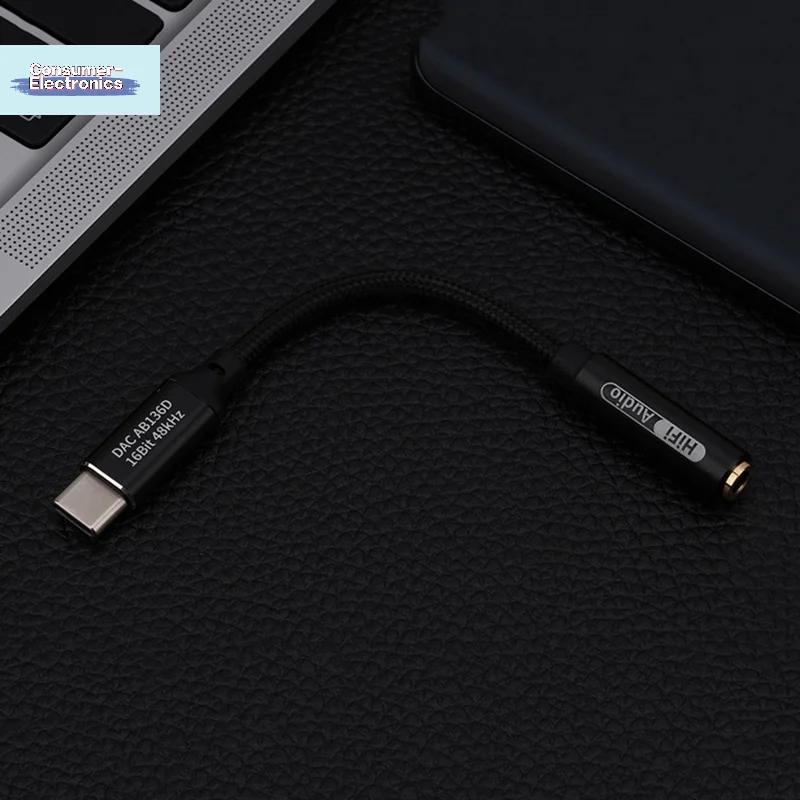 【Type C To 3.5mm HiFi DAC Headphone Amplifier CX31993 Chip USB C Audio Decoder AMP Adapter DAC Amplifier For Android】