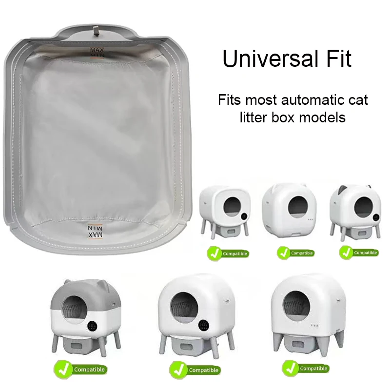 2PCS Cat Litter Box Accessorries Waterproof Pad for Automatic Self Cleaning Cat Litter Box Sandbox Replaced Cat Litter Pad