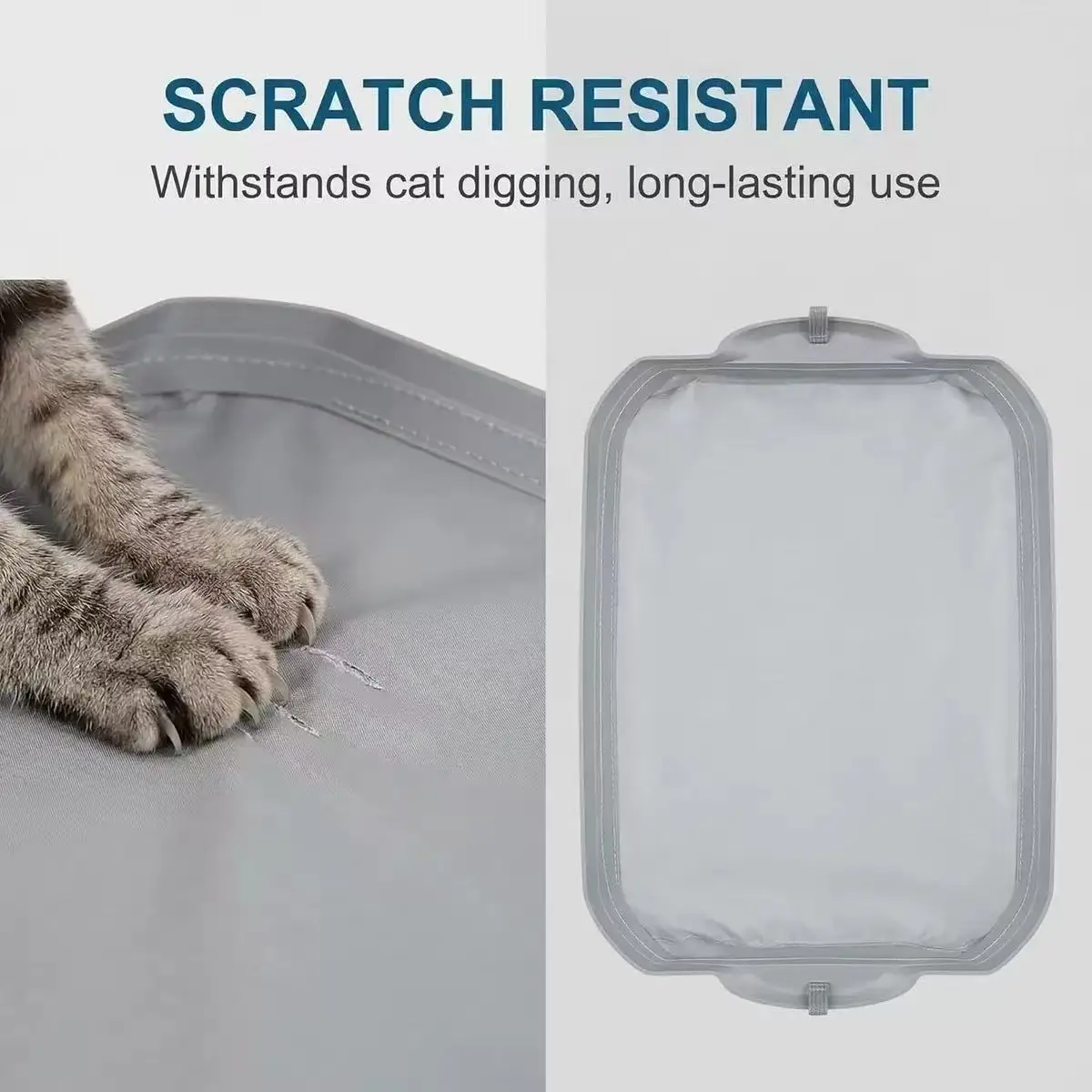 2PCS Cat Litter Box Accessorries Waterproof Pad for Automatic Self Cleaning Cat Litter Box Sandbox Replaced Cat Litter Pad