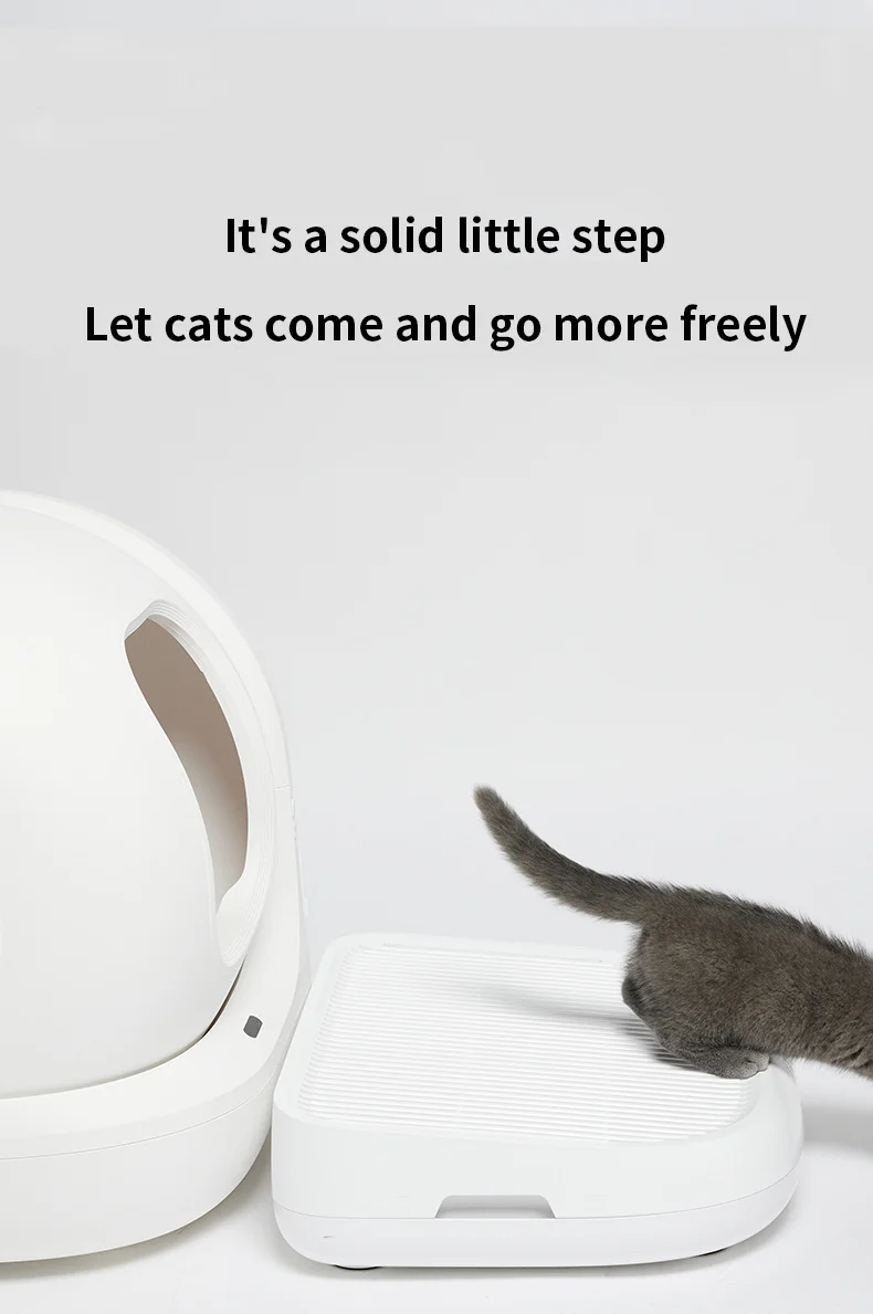 Petkit Pura Sandbox for Cat, Litter Secondary Catcher, All Line Universal Double Layer Filtered, Cleaning Products Litter Tray