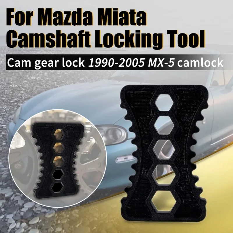 Black Camlock Camshaft Locking Spanner Tool / Cam Gear Lock Tool For Mazda Miata mx5 1990-2005 MX-5