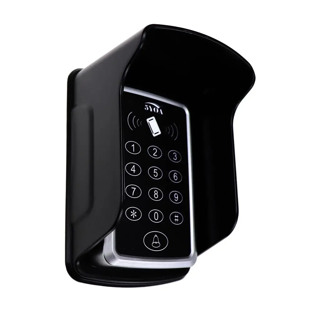 Access Controller RFID Card Fingerprint Access Keypad Reader Rain Shield Waterproof Cover Access Control Shell Rain Cover