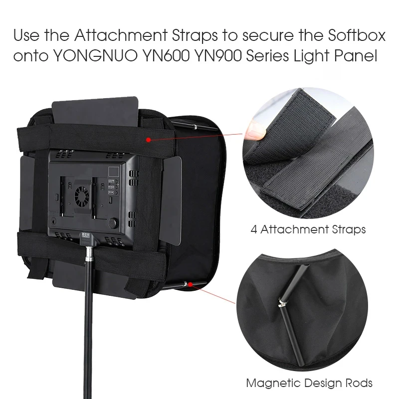 Multifunctional 410mm Mini Portable Foldable Flash Diffuser Easy-fold Design Softbox for Flash Speedlite Soft Filter