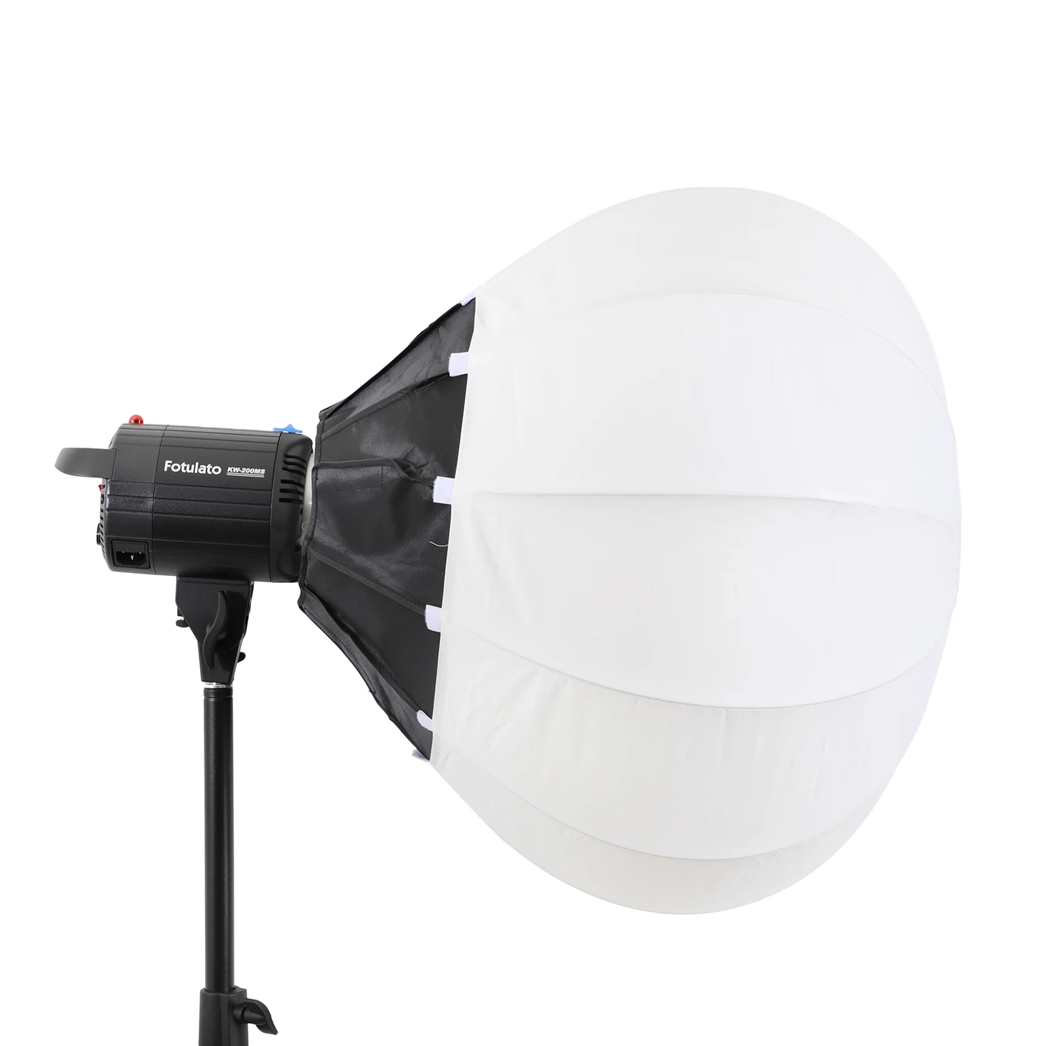 30cm Lantern Softbox with Mini Bowens Mount Quick Release Ball Diffuser Light Modifier for Mini Outdoor COB lamp