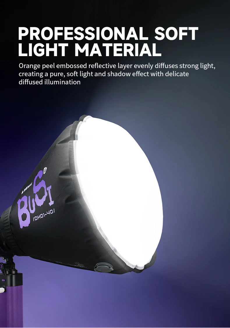 Inflatable Soft Light Lantern Softbox for 40-60cm Reflector Compatible with Godox Zhiyun Nanlite Selens Ulanzi Yongnuo