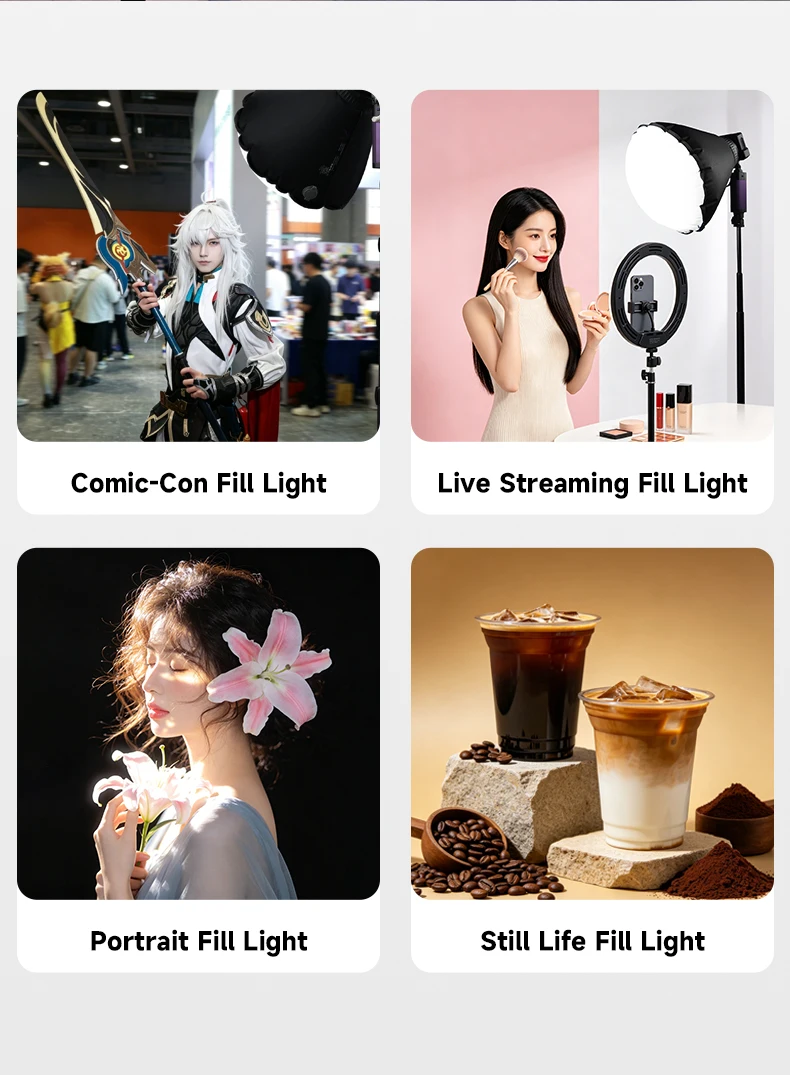 Inflatable Soft Light Lantern Softbox for 40-60cm Reflector Compatible with Godox Zhiyun Nanlite Selens Ulanzi Yongnuo