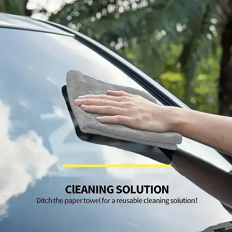 Microfiber Cleaning Cloths Absorbent Soft Stain-removing Towels for Bicycle Car Kitchen Reusable Cleaning Towels
